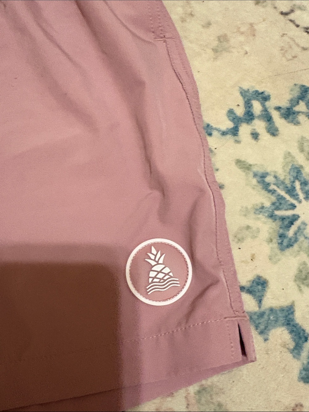Chubbies Men's Classic 7" Swim Trunks. Size Small. Dusty Rose color. - Picture 2 of 6